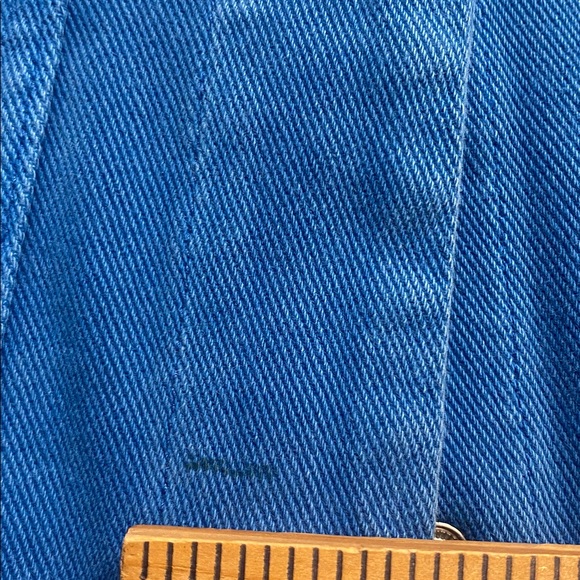 Easel Utility Crop Boxy Jacket Sky Blue Size SMALL - Picture 10 of 11